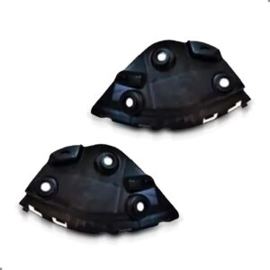 Kit Parachoque Dianteiro Crossfox 2010 2011 A 2014 Sem Farol Preto