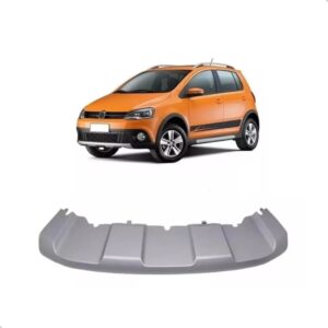 Kit Parachoque Dianteiro Crossfox 2010 2011 A 2014 Sem Farol Preto