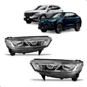 Kit Dianteiro Parachoque Com Grades Haval H6 Gt 2023 A 2026 Preto