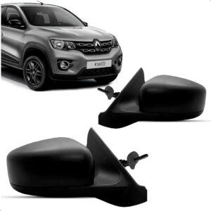 Par Retrovisor Externo Kwid 2017 A 2027 Manual Texturizado