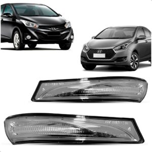Par Pisca Do Retrovisor Para Hb20 / Hb20s 2012 2013 A 2019