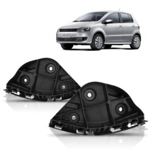 Kit Parachoque Dianteiro Com Grade Fox 2010 2011 2012 A 2014 Preto