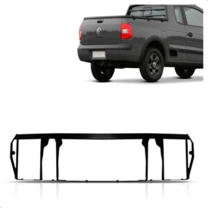 Kit Parachoque Traseiro C/ Suporte Saveiro G5 G6 2010 A 2013