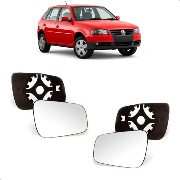 Par Lente Do Retrovisor Subconjunto Gol G3 G4 1999 A 13 2014
