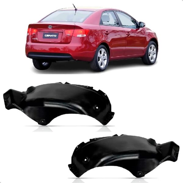 Par Parabarros Traseiro Para Cerato 2009 2010 2011 2012 2013