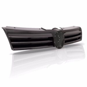Kit Grades E Molduras Sem Milha Gol Voyage G6 2012 13 A 2015 Preto Brilhante