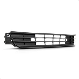 Kit Grades Dianteira Do Parachoque Gol Voyage G6 2013 A 2015 Preto Fosco