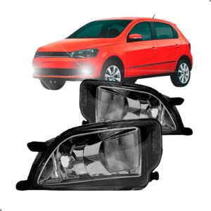 Kit Grades Dianteira Do Parachoque Gol Voyage G6 2013 A 2015 Preto Fosco
