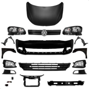 Kit Frente Completa Gol Voyage G6 2012 2013 2014 2015 2016 Preto