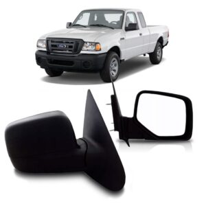 Par Retrovisores Picape Ranger 2005 2006 2007 2008 2009 Fixo