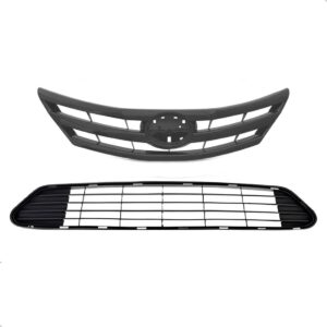 Kit Grades Superior E Inferior Etios 2012 2013 2014 A 2017 Preto Brilhante