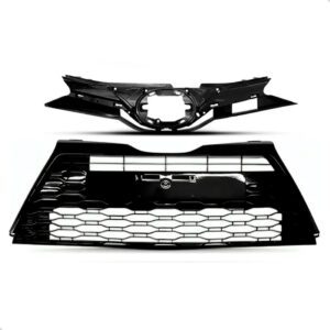 Kit Grade Superior E Inferior Yaris 2023 24 2025 Black Piano Preto Brilhante