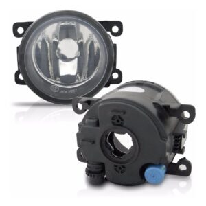 Kit Farol De Milha Auxiliar Scenic Logan Megane 2007 A 2010 Transparente