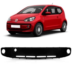 Moldura Aplique Parachoque Up! 2014 2015 2016 Com Furo Milha Preto Fosco