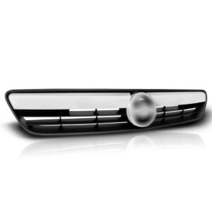 Grade Superior Corsa 2007 A 2012 Friso Cromado Sem Emblema Preto Fosco